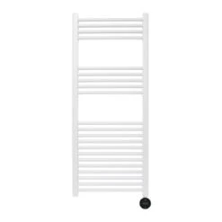 Ecostrad Fina-E IQ WiFi Electric Towel Rail - White 400w (500 X 1200mm)