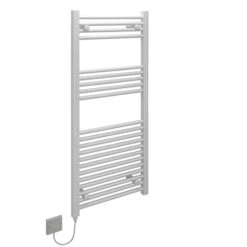 Kudox LST Heated Electric Towel Rail - White 70w (500 X 1200mm)