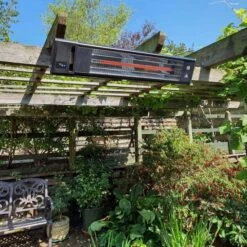 Ecostrad Apex Infrared Patio Heater - Black 1.8kw With Remote -Astral Moda Shop 20200731 152418