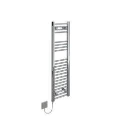 Ecostrad Fina-E Electric Towel Rail - Chrome 200w (300 X 1100mm)