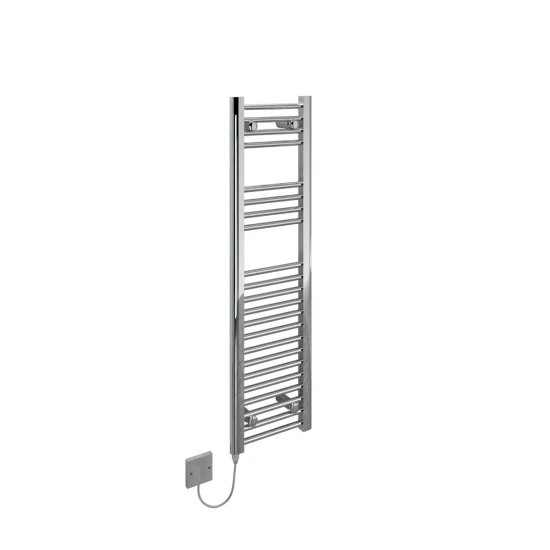 Ecostrad Fina-E Electric Towel Rail - Chrome 200w (300 X 1100mm) 3 Ecostrad Fina-E Electric Towel Rail - Chrome 200w (300 X 1100mm)