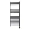 Ecostrad Fina-E IQ WiFi Electric Towel Rail - Anthracite 400w (500 X 1200mm)