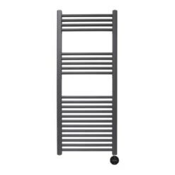 Ecostrad Fina-E IQ WiFi Electric Towel Rail - Anthracite 400w (500 X 1200mm)