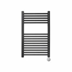 Ecostrad Fina-E Bluetooth Electric Towel Rail - Anthracite 200w (500 X 800mm)