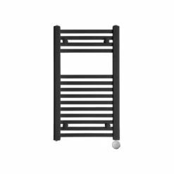 Ecostrad Fina-E Bluetooth Electric Towel Rail - Anthracite 200w (400 X 700mm)