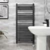 Ecostrad Fina-E Thermostatic Electric Towel Rail - Anthracite 2 Ecostrad Fina-E Thermostatic Electric Towel Rail - Anthracite -Astral Moda Shop a digitsl