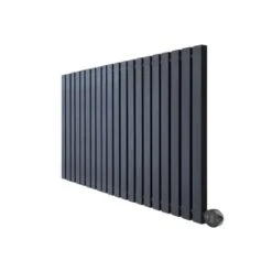 Ecostrad Adesso IQ WiFi Designer Electric Radiator - Black 1000w (990 X 600mm)