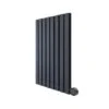 Ecostrad Adesso IQ WiFi Designer Electric Radiator - Black 300w (390 X 600mm) -Astral Moda Shop ad hb4 cut out 1