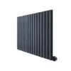 Ecostrad Adesso IQ WiFi Designer Electric Radiator - Black 800w (790 X 600mm) -Astral Moda Shop ad hb8 cut out 3