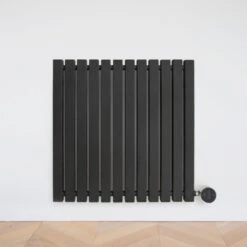 Ecostrad Adesso IQ WiFi Designer Electric Radiator - Black 300w (390 X 600mm) -Astral Moda Shop adesso horizontal anth 1 5