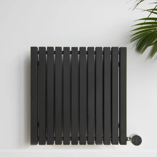 Ecostrad Adesso IQ WiFi Designer Electric Radiator - Black 800w (790 X 600mm) 4 Ecostrad Adesso IQ WiFi Designer Electric Radiator - Black 800w (790 X 600mm) - Image 2
