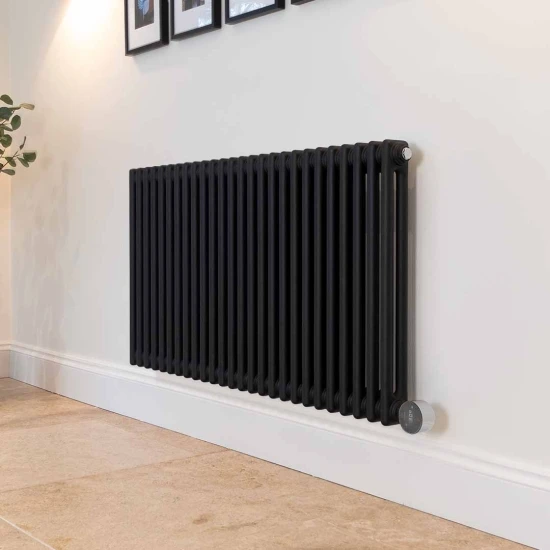 Ecostrad Allerton IQ WiFi Horizontal Double Column Electric Radiator - Anthracite 1500w (1190 X 600mm) 3 Ecostrad Allerton IQ WiFi Horizontal Double Column Electric Radiator - Anthracite 1500w (1190 X 600mm) - Image 2