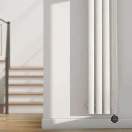 Ecostrad Allora IQ WiFi Vertical Designer Electric Radiator - White Double Panel 1200w (236 X 1780mm) 4 Ecostrad Allora IQ WiFi Vertical Designer Electric Radiator - White Double Panel 1200w (236 X 1780mm) - Image 2