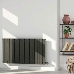Ecostrad Ascoli IQ WiFi Designer Electric Radiator - Anthracite 800w (840 X 635mm) 14 Ecostrad Ascoli IQ WiFi Designer Electric Radiator - Anthracite 800w (840 X 635mm) -Astral Moda Shop ascoli black living room 9