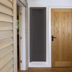 Ecostrad Ecowärme Vertical Electric Radiators - Anthracite -Astral Moda Shop black vertical ecowarme
