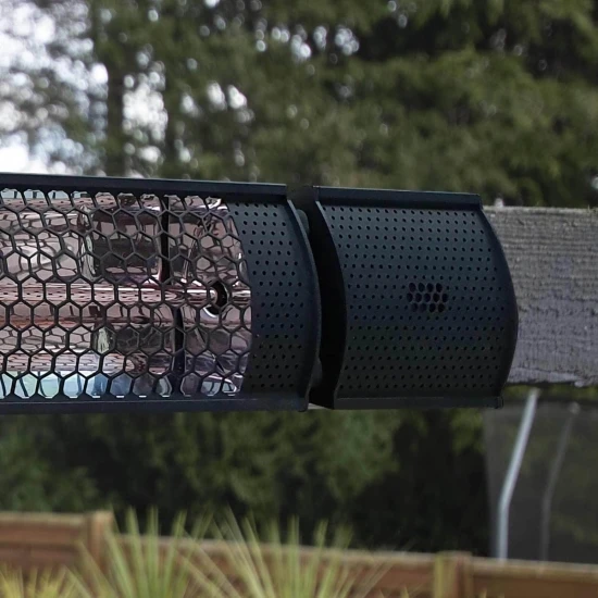 Ecostrad Sunglo Infrared Patio Heater - Black 6 Ecostrad Sunglo Infrared Patio Heater - Black - Image 4