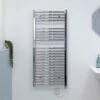 Ecostrad Fina-E Electric Towel Rail - Curved Chrome 300w (500 X 1100mm) 2 Ecostrad Fina-E Electric Towel Rail - Curved Chrome 300w (500 X 1100mm) -Astral Moda Shop cc basic