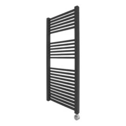 Ecostrad Cube Thermostatic Electric Towel Rail - Anthracite -Astral Moda Shop cube thermostatic anthracite 500x1200