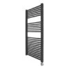 Ecostrad Cube Thermostatic Electric Towel Rail - Anthracite 600w (500 X 1200mm) -Astral Moda Shop cube thermostatic anthracite 500x1200 1
