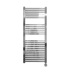 Ecostrad Cube Thermostatic Towel Rail – Chrome 600w (500 X 1200mm) -Astral Moda Shop cube thermostatic chrome front 500x1200 1