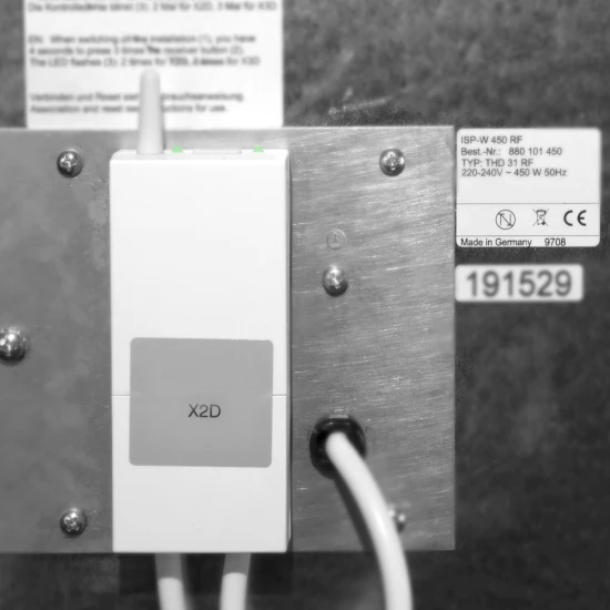 Technotherm ISP Design Glass Infrared Heating Panel - White 350w (1050 X 454mm) 5 Technotherm ISP Design Glass Infrared Heating Panel - White 350w (1050 X 454mm) - Image 3