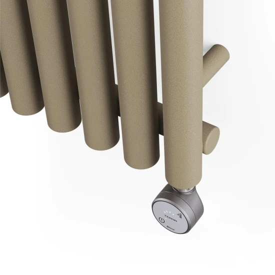 Terma Rolo E Vertical Designer Electric Radiator – Quartz Mocha - Image 5