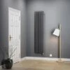 Terma Rolo E Vertical Designer Electric Radiators – Modern Grey 1 Terma Rolo E Vertical Designer Electric Radiators – Modern Grey -Astral Moda Shop ean 5901804743139 wlror180037 sdgresmobp01 electric radiator rolo room e 1800x370 modern grey lifestyle 2