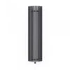 Terma Triga E AW Vertical Designer Electric Radiator - Curved Anthracite 1200w (430 X 1900mm) -Astral Moda Shop eawa 2