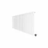 Ecostrad Allora IQ WiFi Designer Electric Radiator - White 1200w (1180 X 635mm) -Astral Moda Shop ecostrad allora 1000w 1180 white horizontal side 2