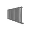 Ecostrad Allora IQ WiFi Designer Electric Radiator - Anthracite 1000w (1000 X 635mm) -Astral Moda Shop ecostrad allora anthracite horizontal side 17 2