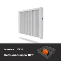 Ecostrad Ecowärme Electric Radiator - White 1000w
