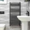 Ecostrad Fina-E IQ WiFi Electric Towel Rail - Anthracite