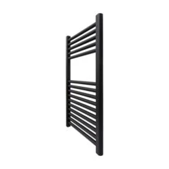 Ecostrad Fina-E Electric Towel Rail - Black 200w (500x800mm)