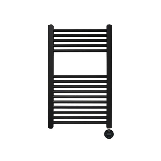 Ecostrad Fina-E IQ WiFi Electric Towel Rail - Black 200w (500 X 800mm) 3 Ecostrad Fina-E IQ WiFi Electric Towel Rail - Black 200w (500 X 800mm)