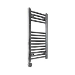 Ecostrad Fina-E Bluetooth Electric Towel Rail - Chrome 200w (400 X 700mm)