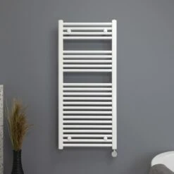 Ecostrad Fina-E Bluetooth Electric Towel Rail - White