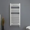 Ecostrad Fina-E Thermostatic Electric Towel Rail - White -Astral Moda Shop fina w digital 01