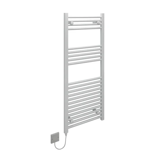 Ecostrad Fina-E Electric Towel Rail - White 400w (500 X 1200mm) 3 Ecostrad Fina-E Electric Towel Rail - White 400w (500 X 1200mm)