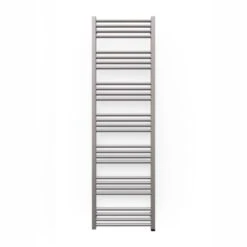 Terma Fiona ONE Designer Electric Towel Rail - Grey 600w (480 X 1620mm)