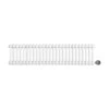 Ecostrad Allerton IQ WiFi Low Triple Column Electric Radiator - White 1200w (1190 X 300mm) -Astral Moda Shop horiztonal white 300x1190