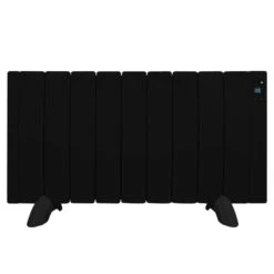 Haverland Wi9 SmartWave Self-Programming Electric Radiator - Anthracite 1400W -Astral Moda Shop img range2of4.1f black 2