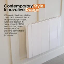 Ecostrad IQ Plus Electric Panel Heater - 2000w -Astral Moda Shop iq plus contemporary style tile 10