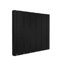 Ecostrad IQ Ceramic WiFi Controlled Electric Radiator - Black 1500w -Astral Moda Shop iq ceramic black 1500w angled 02