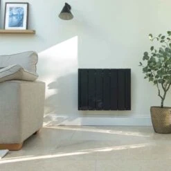 Ecostrad IQ Ceramic WiFi Controlled Electric Radiators - Black -Astral Moda Shop iq ceramic black 1800w 03 2