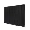 Ecostrad IQ Ceramic WiFi Controlled Electric Radiator - Black 1800w -Astral Moda Shop iq ceramic black 1800w angled 01