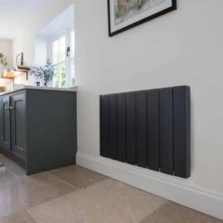 Ecostrad IQ Ceramic WiFi Controlled Electric Radiators - Black
