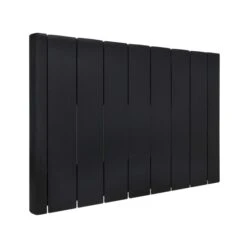 Ecostrad IQ Ceramic WiFi Controlled Electric Radiator - Black 2000w -Astral Moda Shop iq ceramic black 2000w angled 01