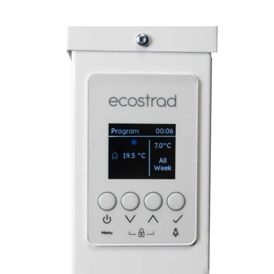 Ecostrad Klasse IQ WiFi Controlled Horizontal Electric Radiator – 1000W 5 Ecostrad Klasse IQ WiFi Controlled Horizontal Electric Radiator – 1000W - Image 3