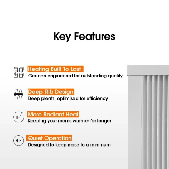 Technotherm KS TDI High Heat Retention Radiator - 1200w 6 Technotherm KS TDI High Heat Retention Radiator - 1200w - Image 4