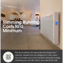 Technotherm KS TDI High Heat Retention Vertical Radiator - 1200w -Astral Moda Shop kstdivertical 4